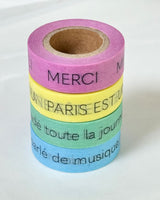 French Masking Tape Set