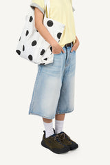 Air Blue Washed Denim Bermuda Pants