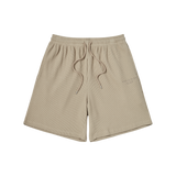 25SS エンボロゴワッフルショートパンツ ライトブラウン