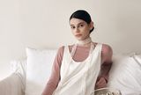 Irene Satin Dress Ivory