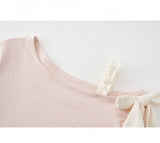 Ariel Ribbon Layered Tee