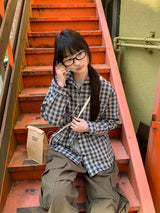 Yumel Pocket Check Shirt