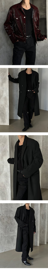 [UNISEX] Velvet round cutting knit (4color)