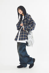 Big padding shoulder cross bag
