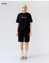 [Silver/Gold] ベーシックロゴミニメタリックショートパンツ [4COLOR]