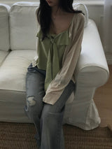 Aren Tie Bustier (2 colors)