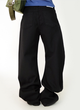curve shape cotton pants(5color)