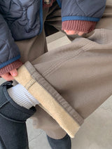 Manpurve Cotton Brushed Straight Pants