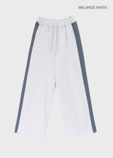 [MADE] Wirano Color-Block Wide Banded Pants