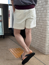 [S/S] サマーハーフバンディングショートパンツ((5color)