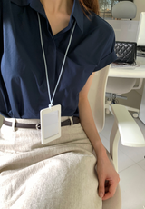 [1,000 Sold] ItU パステルロールアップキャップスリーブ半袖シャツ / 5 Colors
