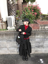 ウールタートルネックニット