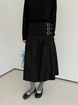 ファンシーバックルラップスカート