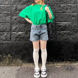【日本限定】KIRSH X TOKYO ハンドロゴTシャツ【グリーン】
