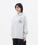 D&T ホースグラフィックパーカー_Grey