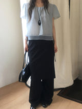 Edition wrap slacks