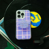 【MADE】Check Jelly hard Phone case
