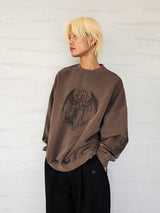 VENTIQUE ピグメントガブリエルスウェットシャツ 3colors