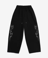 HOTFIX THUNDER LOGO BIG WIDE PANTS