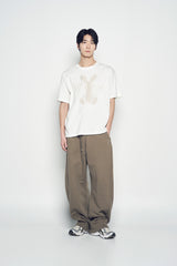25SS ソロラビットエイリアン ショートスリーブ Tシャツ クリーム
