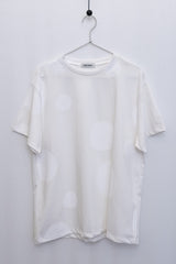 [MADE] フラグメントドットオーバーサイズTシャツ (アイボリー)