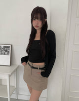 Nobe Cotton Mini Skirt Pants