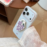 サマー フルーツ スタンド ソフト iPhone ケース (iPhone 13–17 Series)