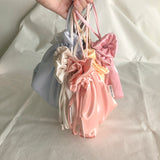 【MADE】Glossy Satin Mini Pouch