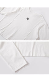 ステッチラインクロップTシャツ