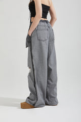 OUT FLAGE PANTS-BK