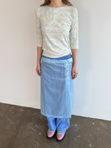 pattern henly neck T