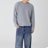 WAFFLE CROP MUSCLE LONG SLEEVE 