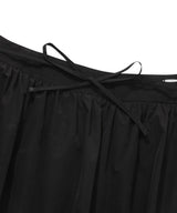 Women's Balloon Mini Skirt Black