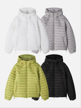 Eco Lightweight Hooded Puffer Jacket (4 Colors)