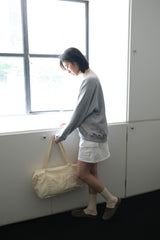 standard duffle bag (cream yellow)