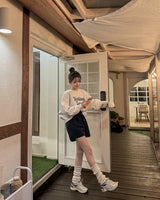 Fleece Crop sweat