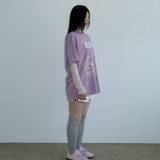 KIRIGIRL ボクシーTシャツ _PURPLE