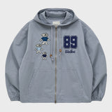 Maltese Embroidery Hood Jumper