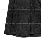 Arrow brooch tweed shirt