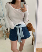 [BELLIDE MADE] 8 colors テンセルレイヤードUネックTシャツ