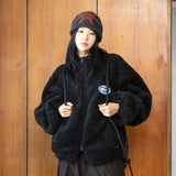 GJ103 サスカッチヘビーファージャケット (BLACK)
