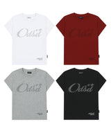 Odsd Ascii Cap Sleeve T-shirt - MELANGE GRAY