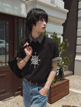 サンディアルプリンティングショートスリーブTシャツ
