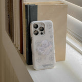 [Mademoment] vintage heart bear design iphone card case