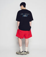 26SS トリプルチェーンエンボスベーシックロゴ半袖Tシャツ