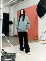 Wide Lounge Pants - Black