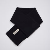 WOOL MUFFLER BLACK