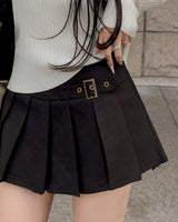 Leit buckle skort