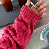 Glife Semi Overfit Round Knit