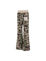 Sia Camo String Bootcut Pants